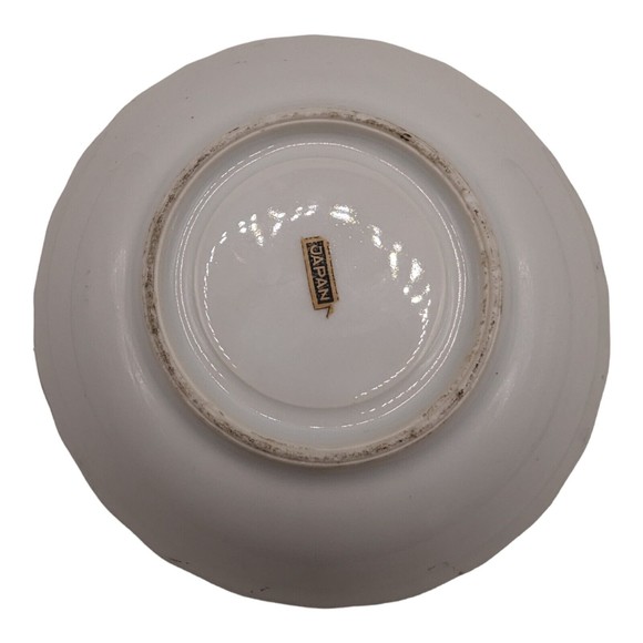 Vintage Japanese Porcelain Demitasse Expresso Cup & Saucer Courting Couple - Picture 2 of 11